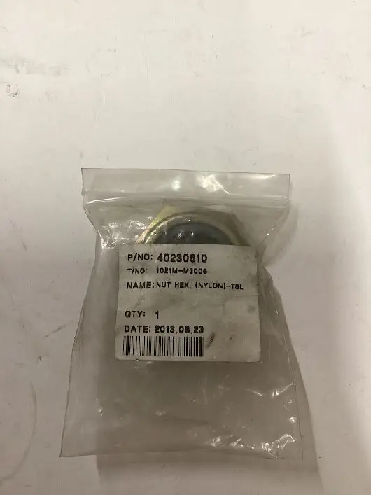 Ls Tractor Hex Nut, Nylon, 40230610 1