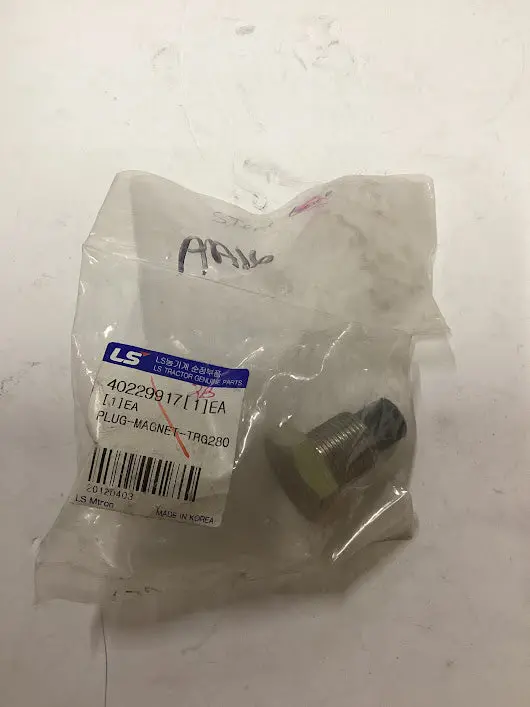 Ls Tractor Plug Magnet, 40229917 1