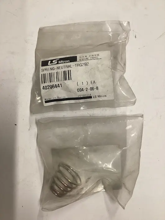 Ls Tractor Spring Neutral, 40296441 1