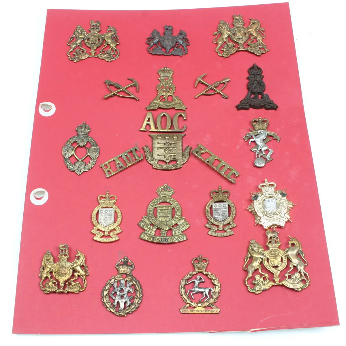 Old Veterinary And Ordnance Cap Badges 1
