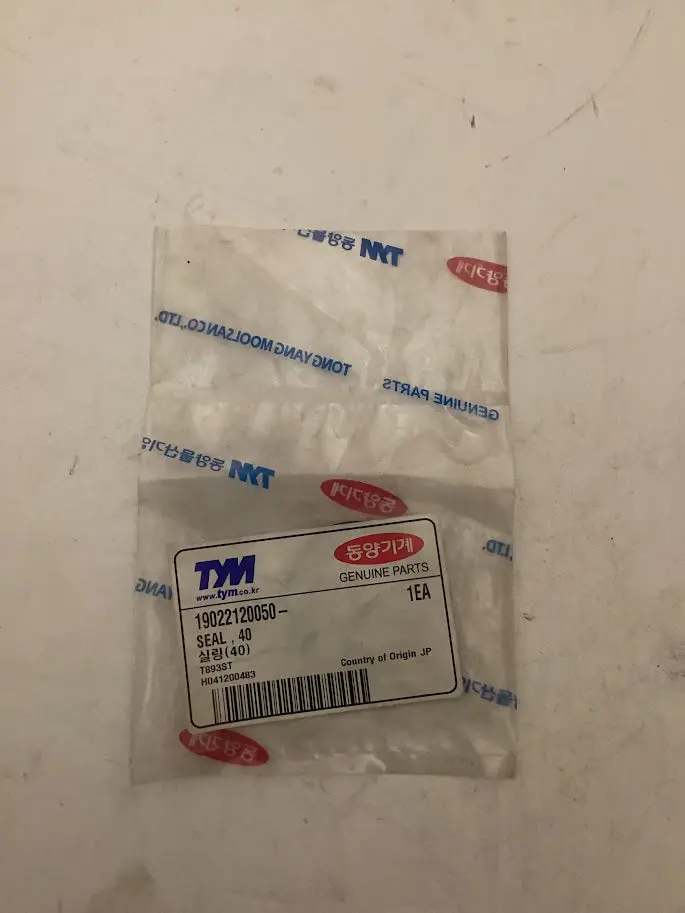 Tym/Mahindra Tractor Seal 40, 19022120050 1