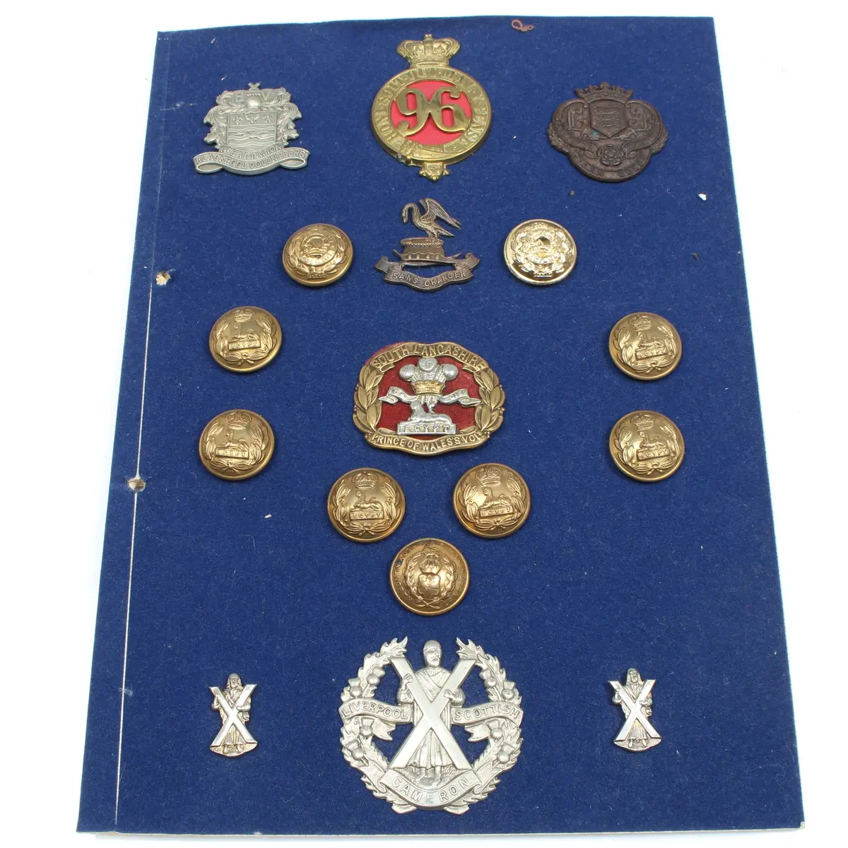 Various Old Cap Badges 1