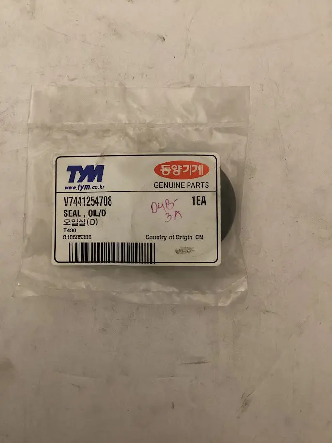Tym/Mahindra Tractor Seal Oil D, V7441254708 1