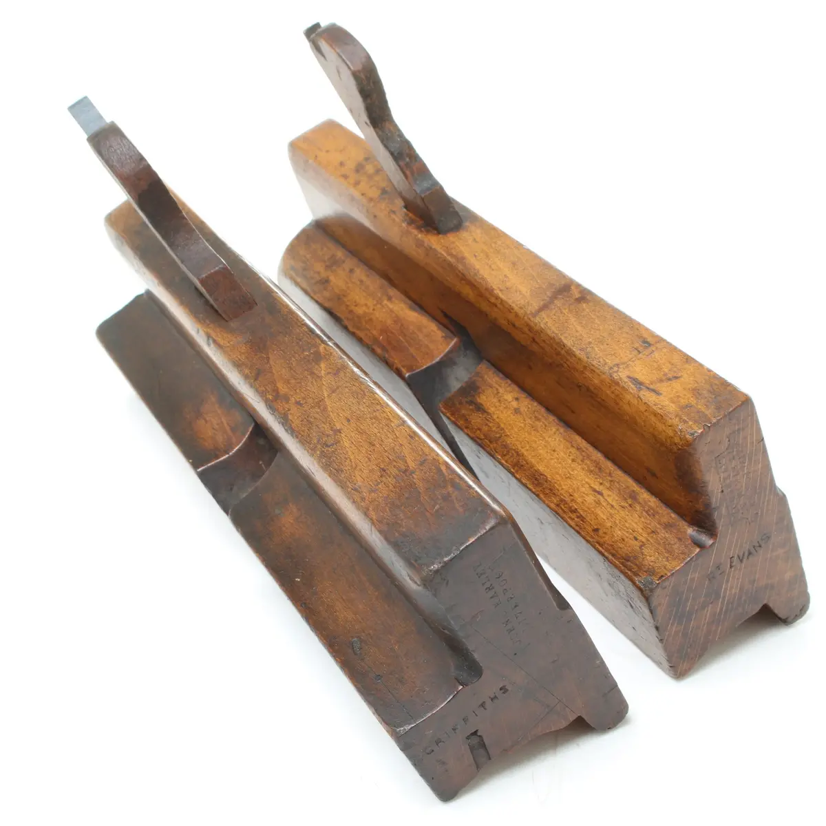 2X Wooden Ovolo Planes (Liverpool) (Beech) 1