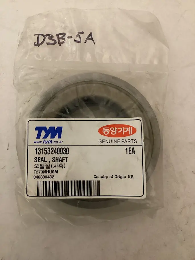 Tym / Mahindra / Branson Tractor Shaft Seal, 13153240031 1