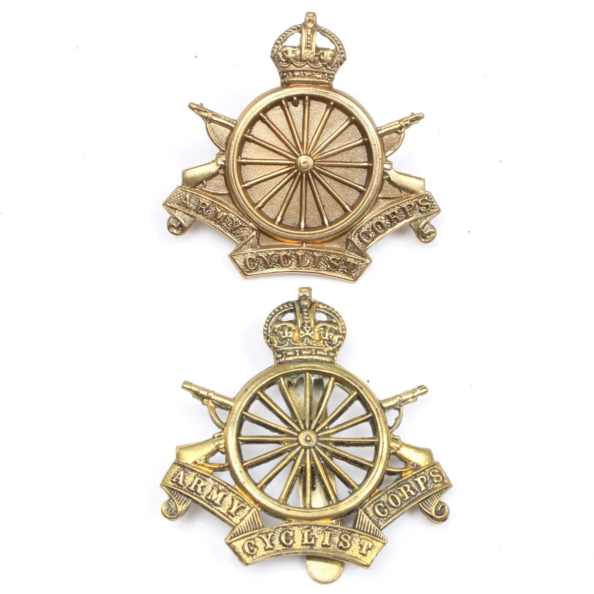 Old Army Cyclist Corps Cap Badges 1