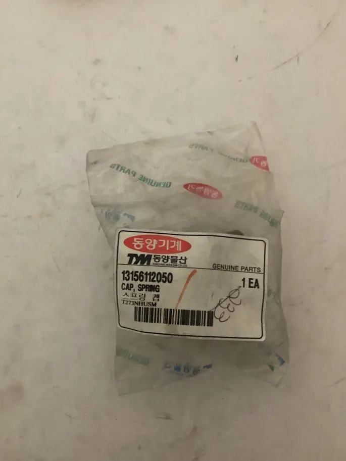 Tym/Mahindra Tractor Cap Spring, 13156112050 1