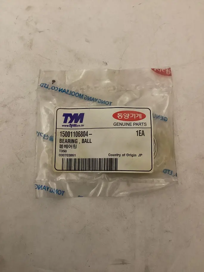 Tym/Mahindra Tractor Bearing Ball, 15001106804 1