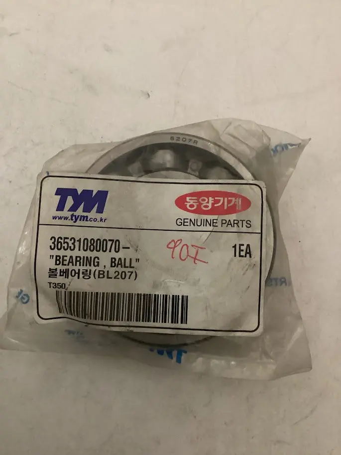 Tym/Mahindra Tractor Bearing Ball, 36531080070 1