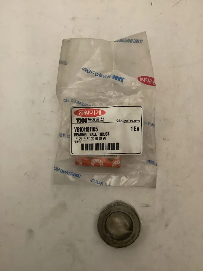 Tym/Mahindra Tractor Thrust Ball Bearing, V6101151105 1
