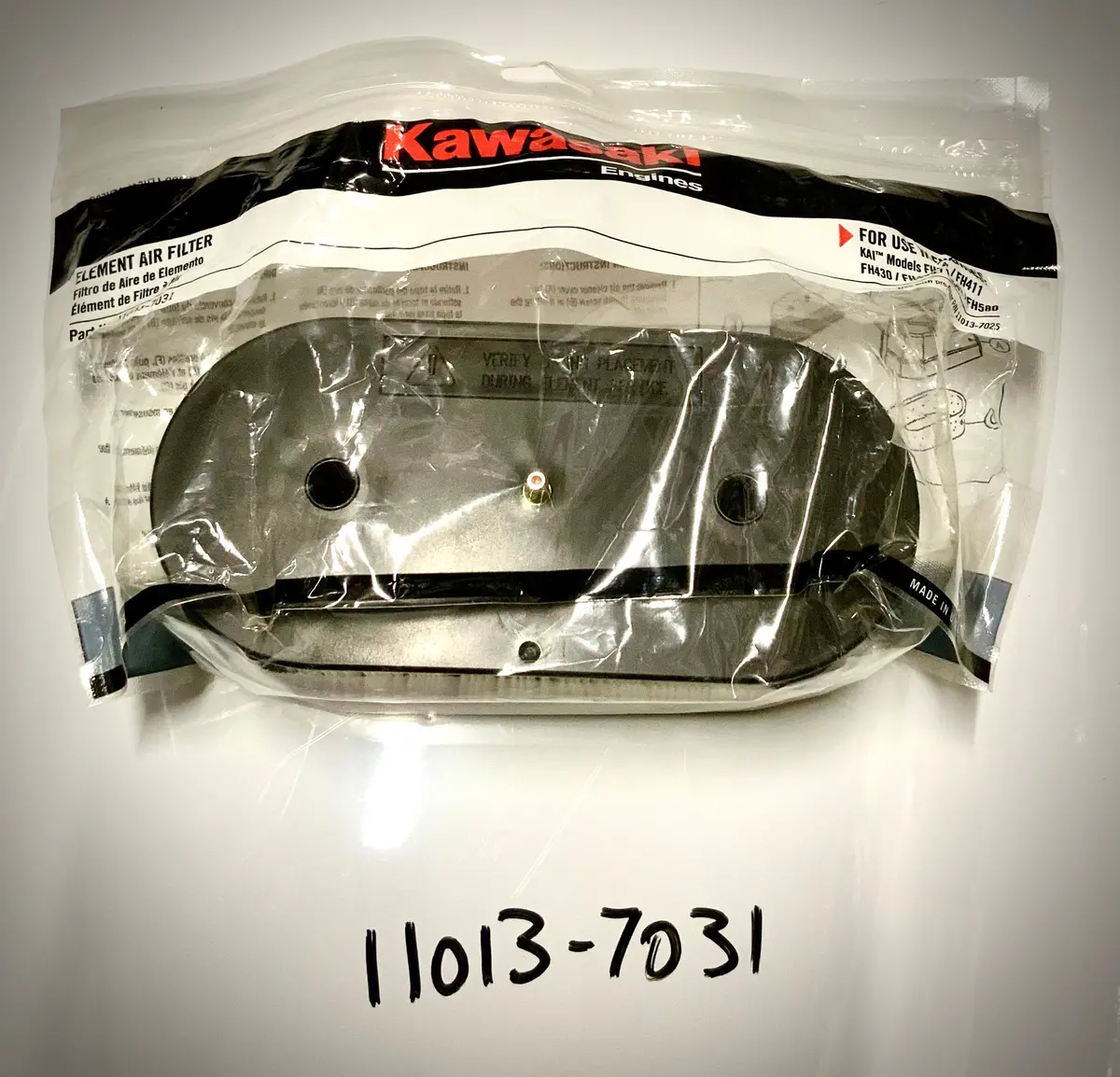 Kawasaki Element Air Filter, 11013-7031 1