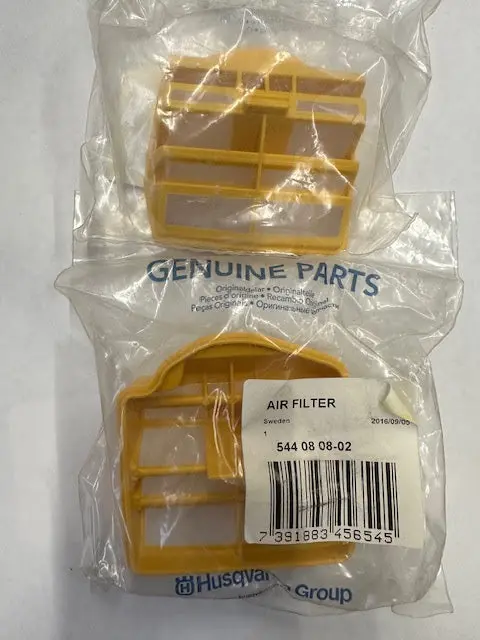 Husqvarna Air Filter Nylon, 44M Yellow, 544080802 1