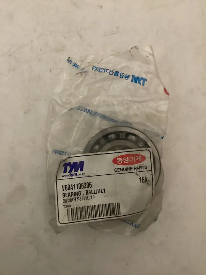 Tym/Mahindra Tractor Bearing Ball, 6206Hl1, V6041106206 1