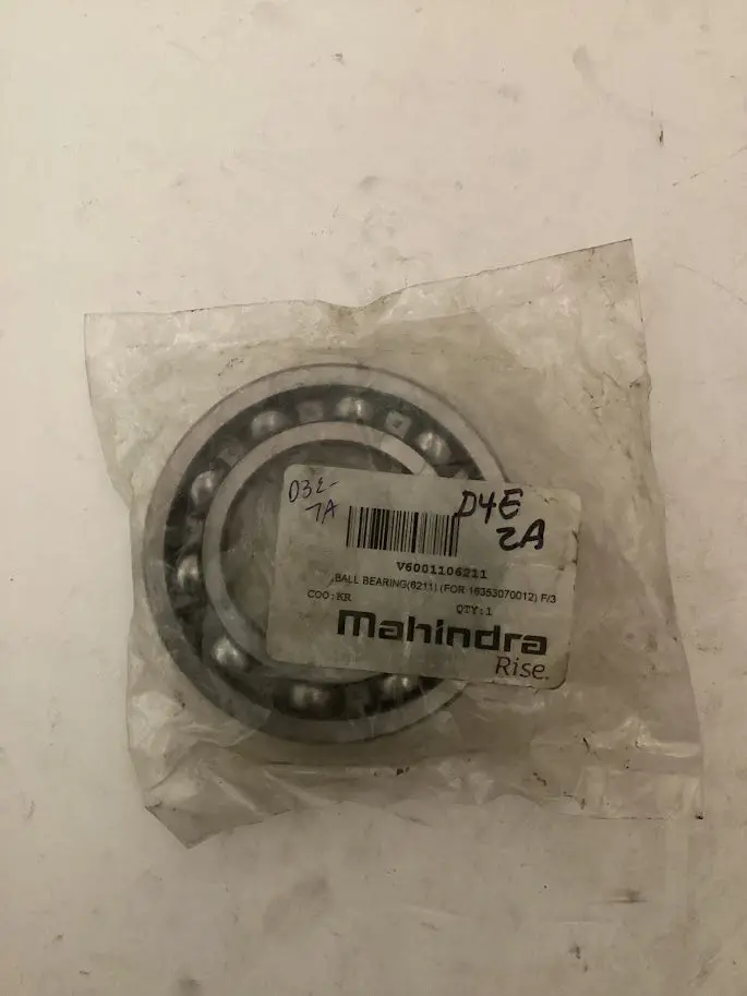 Tym/Mahindra Tractor Ball Bearing, V6001106211 1