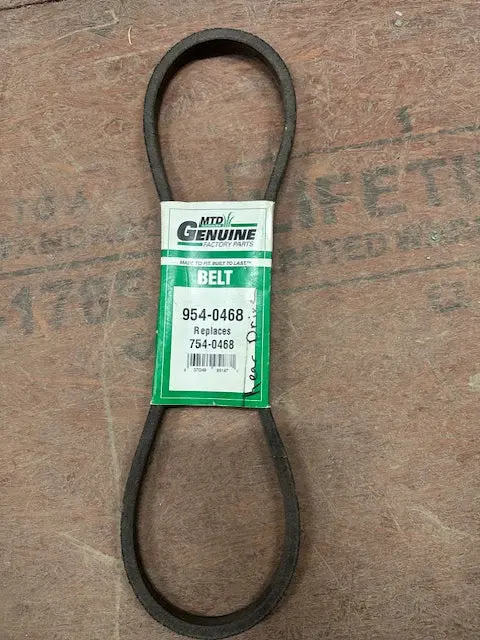Troy Bilt, Mower Belt, 954-0468 1