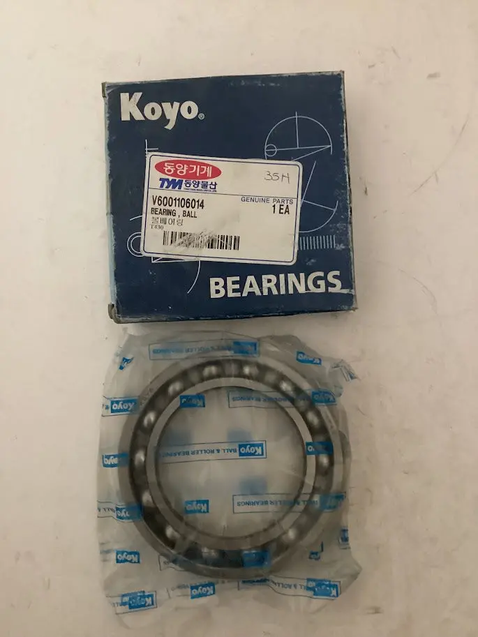 Tym/Mahindra Tractor Bearing Ball, V6001106014 1