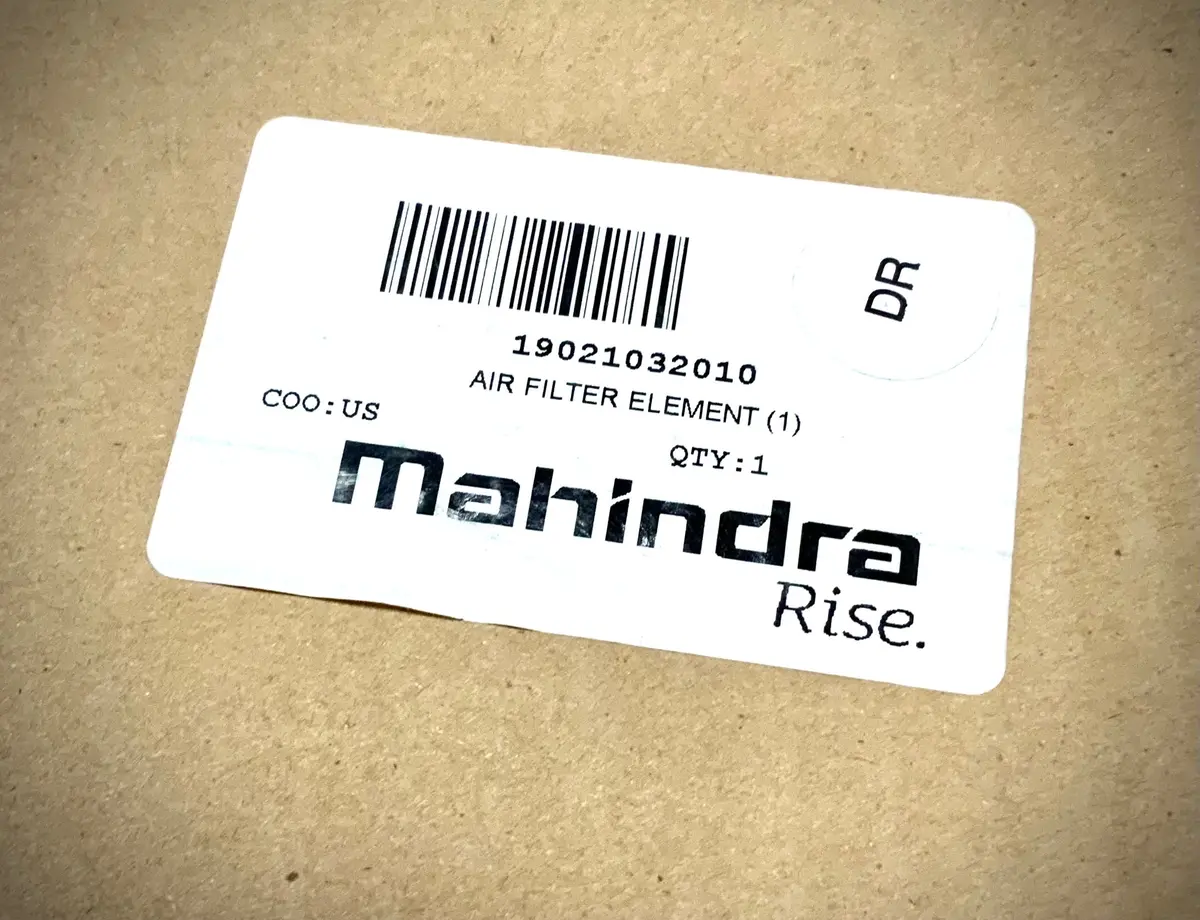 Mahindra Air Filter Element, 19021032010 1