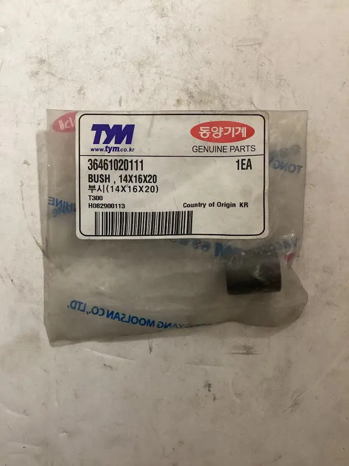 Tym/Mahindra Tractor Bush, 14X16x20, 36461020111 1