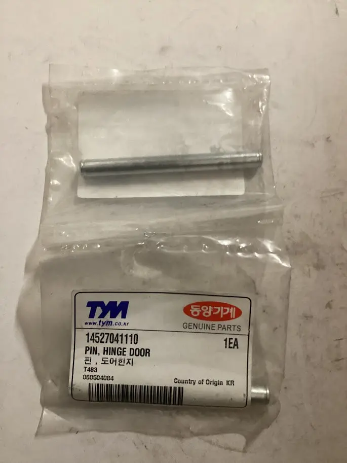 Tym/Mahindra Tractor Pin Hinge Door, 14527041110 1