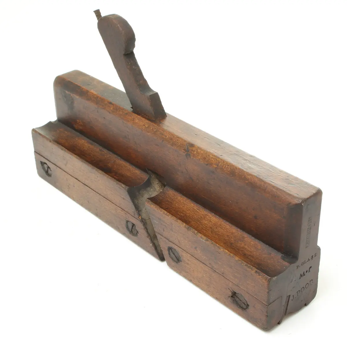 Shepley Wooden Moulding Plane - Quirk Ogee (Beech) 1