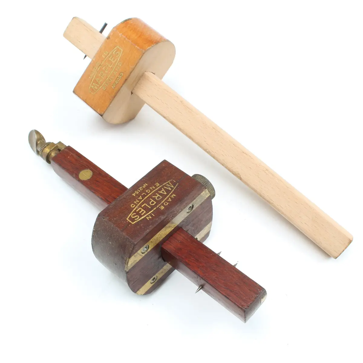 Old Marples Mortice & Marking Gauges - England, Wales, Scotland Only 1