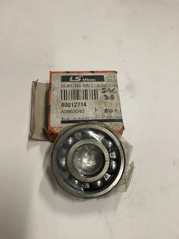 Ls Tractor Bearing Ball, A0863040, 40012714 1