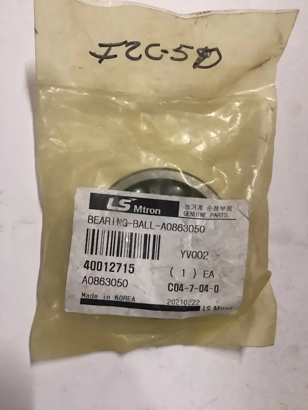 Ls Tractor Ball Bearing, 40012715 1