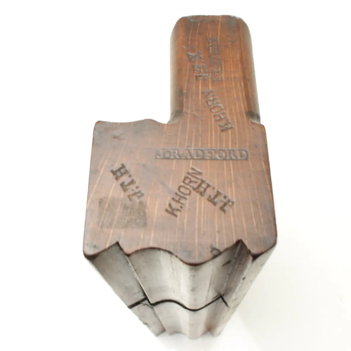 Sold - Old Shepley Wooden Ogee Plane (Beech) 1