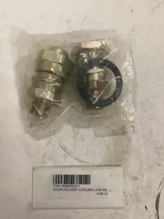 Tym/Mahindra Tractor Coupling, Cooling Low Pr, 16998303201 1