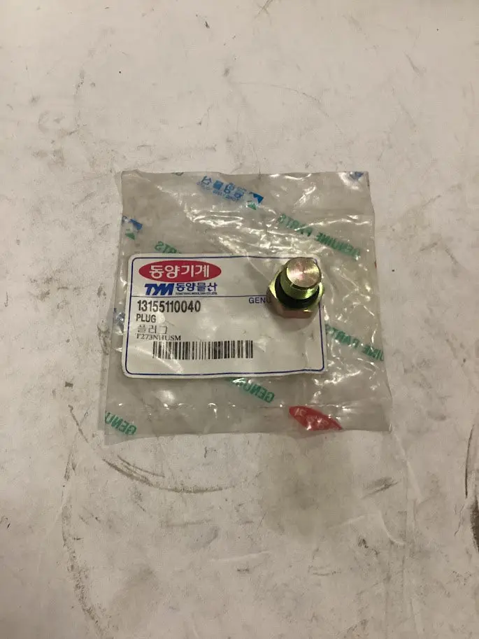 Tym/Mahindra Tractor Plug, 13155110040 1