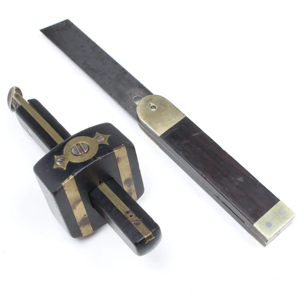 Old Mortice Gauge & Sliding Bevel - England, Wales, Scotland Only 1