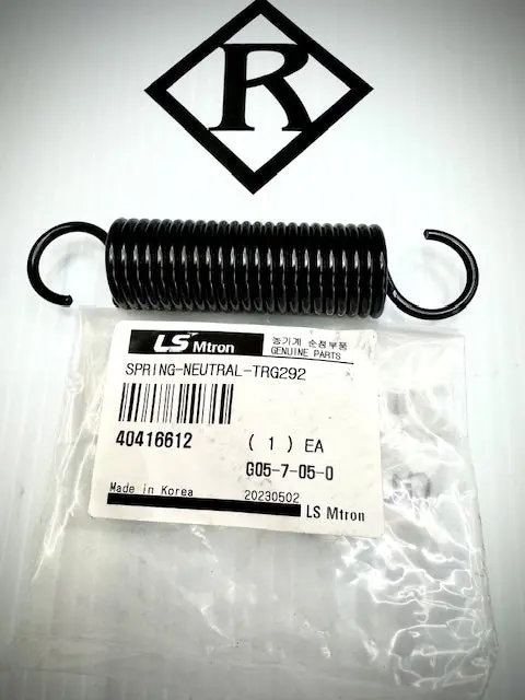 Ls Tractor Neutral Spring, 40416612 1