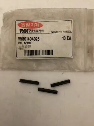 Tym/Mahindra Tractor Pin  Spring, V5801404025 1