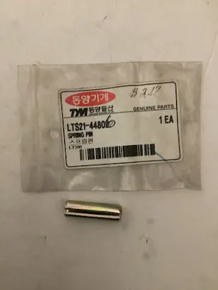 Tym Tractor Spring Pin 1