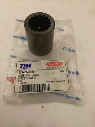 Tym/Mahindra Tractor Coupling 40X50, 17972130040 1