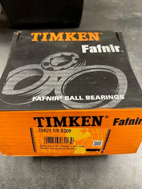 Timken Ball Bearing Dhu1 1/8, S209 1