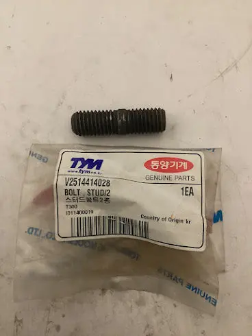 Tym/Mahindra Tractor Bolt Stud/2, V2514414028 1