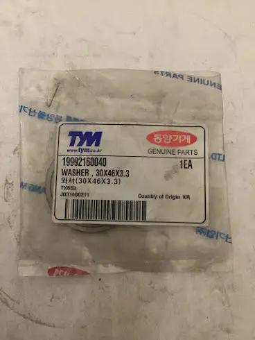 Tym/Mahindra Tractor Washer 30X46x3.3, 19992160040 1