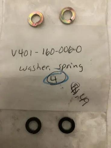 Tym/Mahindra Tractor Washer Spring, V4011600060 1
