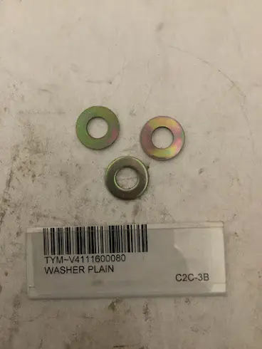 Tym/Mahindra Tractor Washer Plain, V4111600080 1