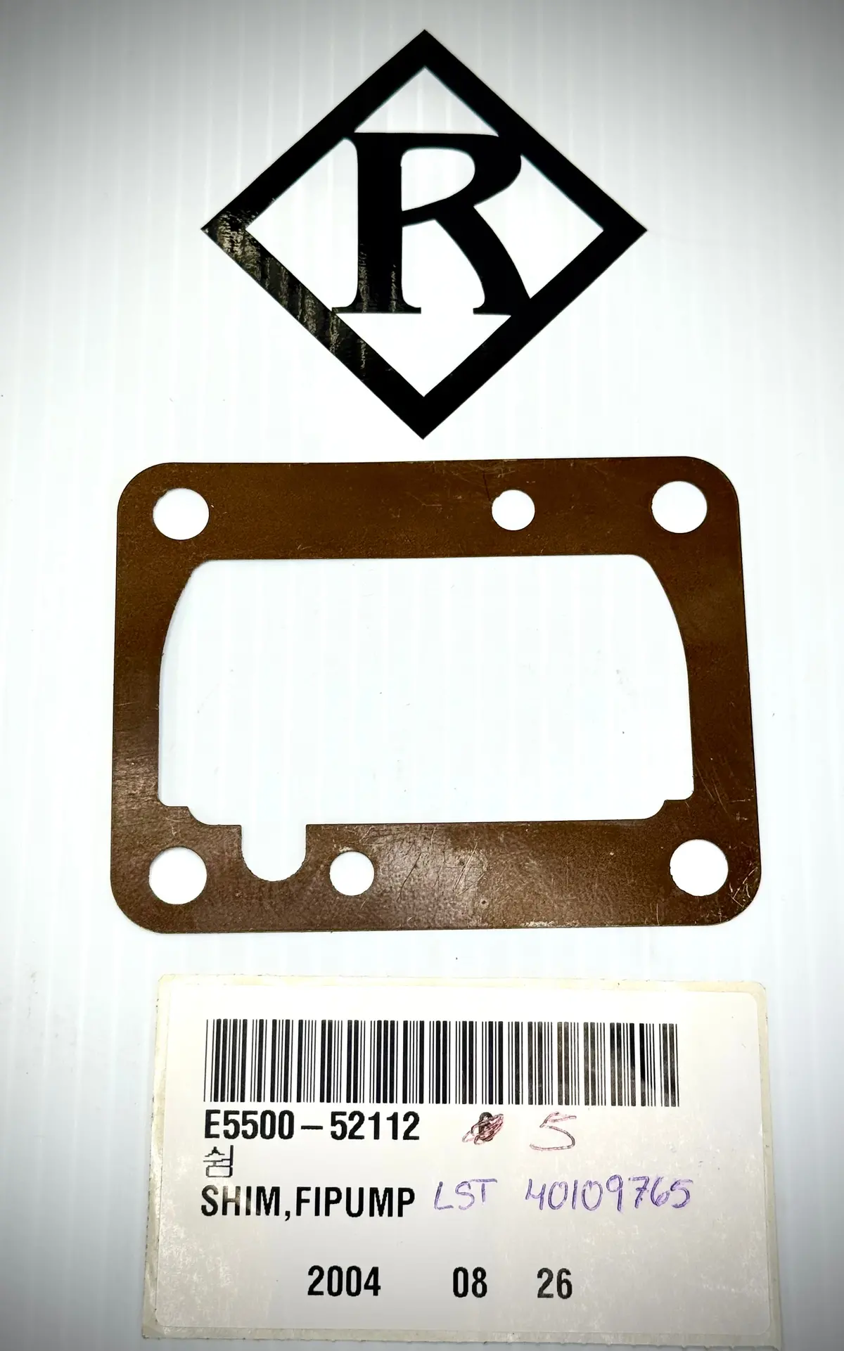 Mahindra Tractor Injection Pump Shim, E5500-52112, 40109765 1
