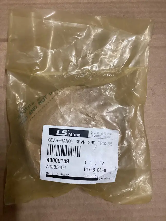 Ls Tractor Gear Range Drvn 2Nd, 40009159 1