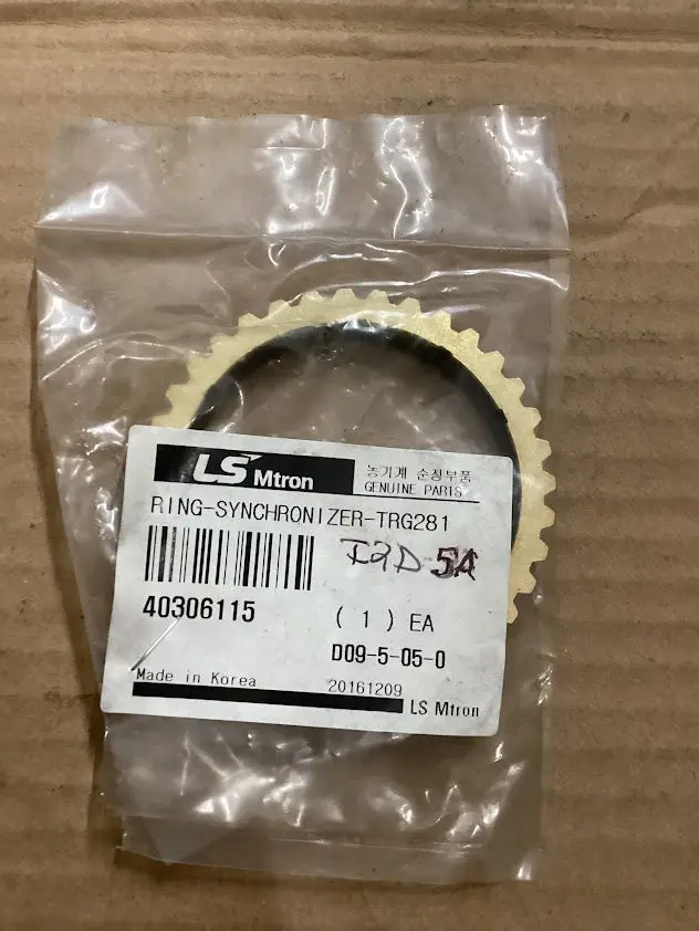 Ls Tractor Ring Synchronizer 40306115 1
