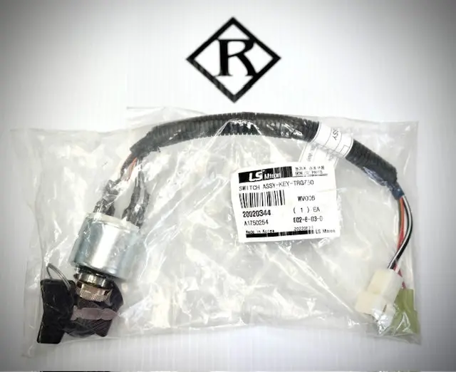 Ls Tractor Switch Key Assembly, 20020344 1