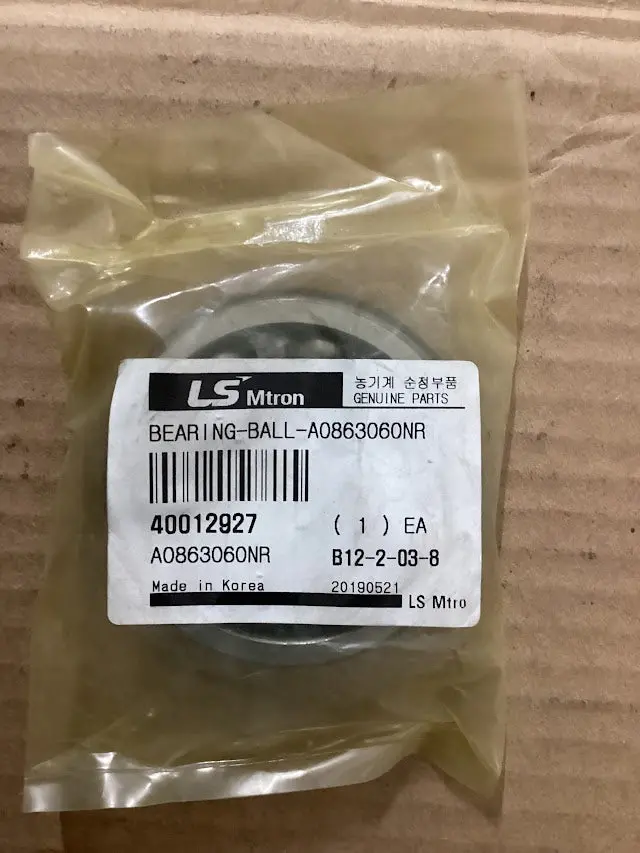 Ls Tractor Ball Bearing, 40012927 1