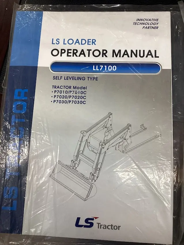 Ls Loader Operator Manual Ll7100 1