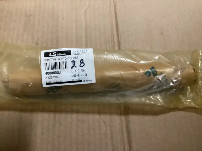 Lst Tractor Shaft, Mid Pto, Trg287, 40009093 1