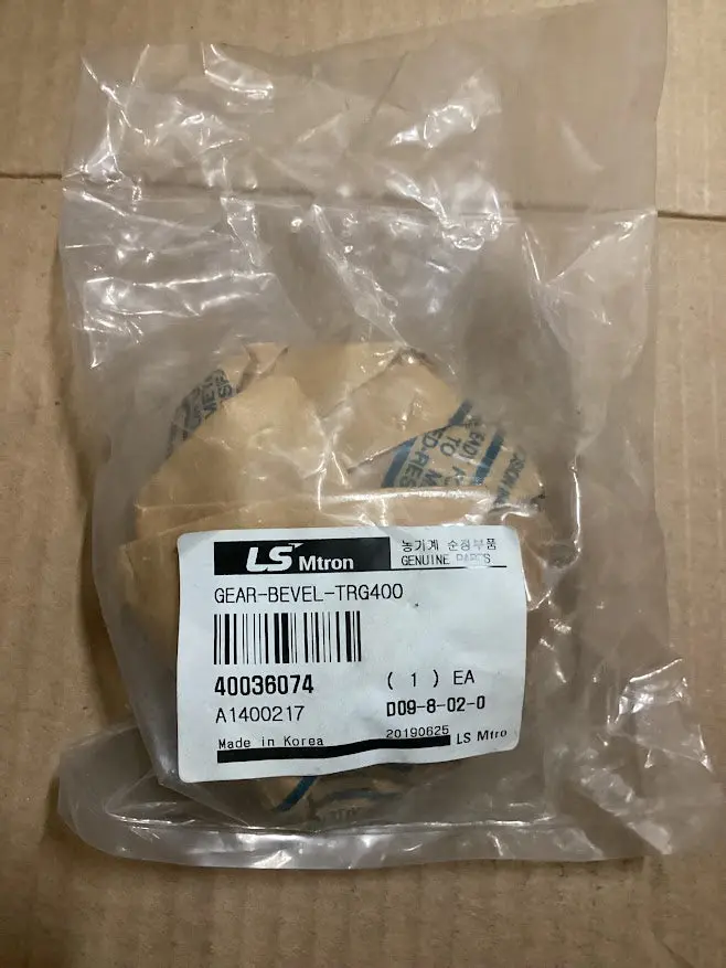Ls Tractor Gear Bevel, Trg400, 40036074 1