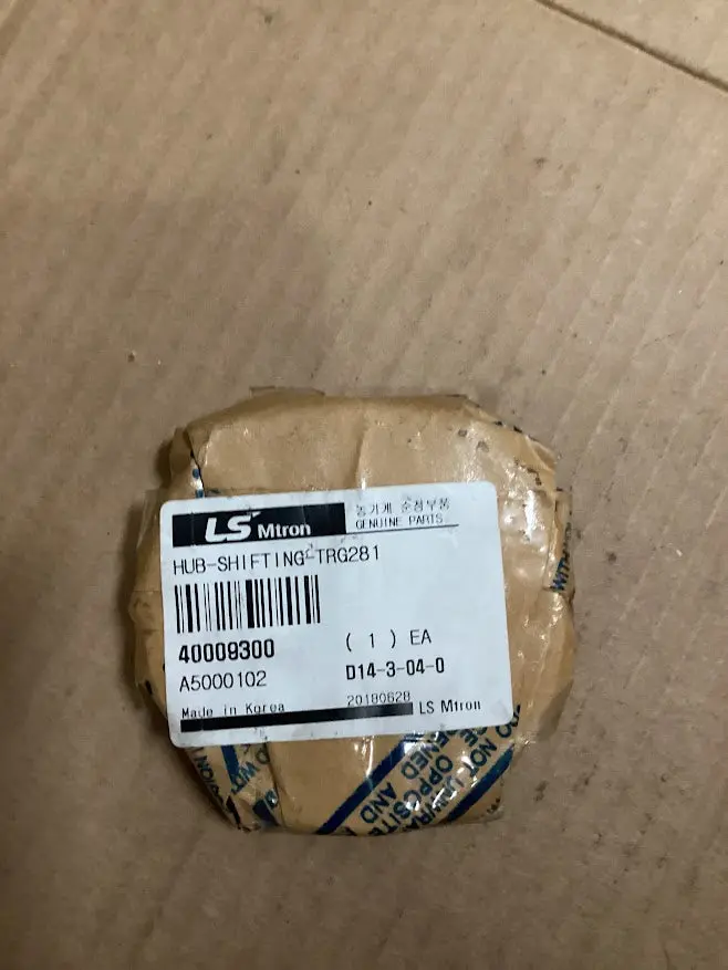 Ls Tractor Hub Shifting, Trg281, 40009300 1