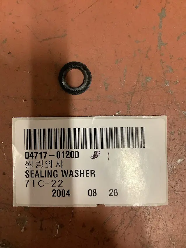 Mahindra Tractor Washer Seal, 04717-01200 1